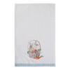 Design Imports Flower Garden Kitchen Textiles, 18X28", Floral Bunnies, 3 Pieces - 2 of 4