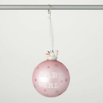 5.5"H Sullivans Christmas Baby Ball Ornament  Christmas Ornaments  Boy & Girl Christmas Ornaments