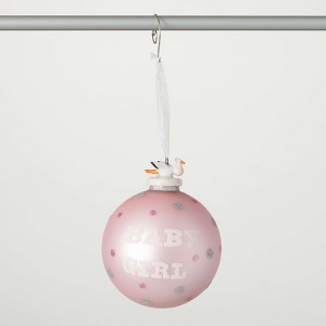 5.5"H Sullivans Christmas Baby Ball Ornament  Christmas Ornaments  Boy & Girl Christmas Ornaments - 1 of 3