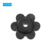 Unique Bargains Rubber Flag Outdoor Garden Flag Rubber Stopper Black 12 Pcs - 3 of 4
