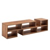 Cesicia 47.2*12*13.4 Cube TV Stand, Free Combination Gaming Entertainment Center Media Stand, 2 Shelf L-Shaped TV Console Stand - 3 of 4