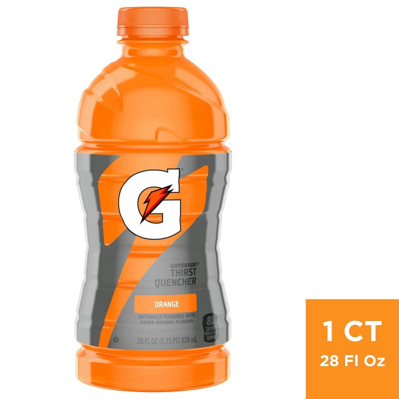 Gatorade Orange Sports Drink - 28 fl oz Bottle, 1 of 5