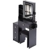 Okak Vanity Table with Drawers and Lights, 29.2" Small Size Left Bedside Cabinet Vanity Table, Extra Large Touch Control Sliding LED Mirror - 4 of 4