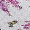 Collections Etc Hummingbird Wisteria Quilt - 3 of 3