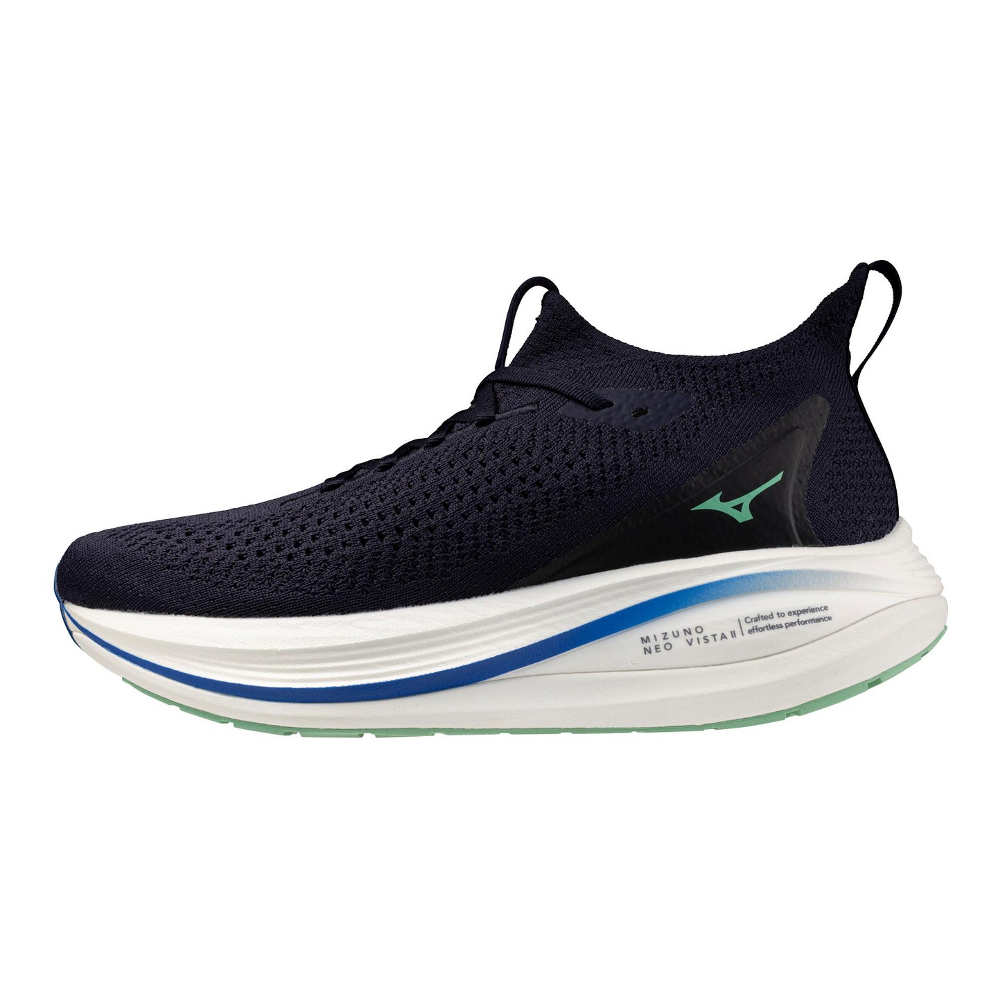Мужские кроссовки Mizuno Men's Wave Neo Vista 2 Running Shoe, 10, White — фото 1