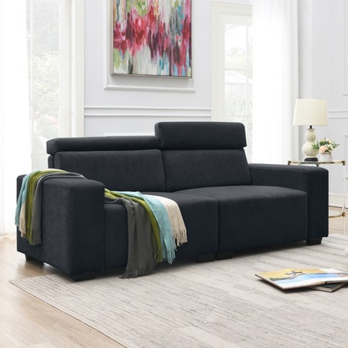 2 Pack Headrest pillow cover-velvet Dutch velvet living room sofa cushion  office waist rest 