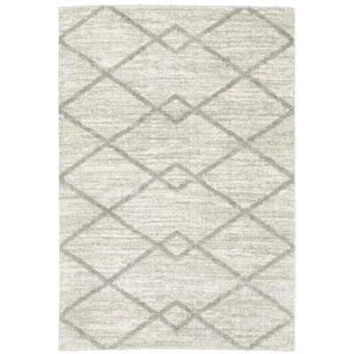 Oriental Weavers Verona 143W6 Ivory/ Grey Indoor Area Rug - 6'7" x 9'6"