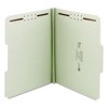 Smead Recycled Pressboard Fastener Folders, 1" Expansion, 2 Fasteners, Letter Size, Gray-Green Exterior, 25/Box - image 2 of 4