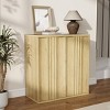 Vlsrka 31.5-Inch Contemporary Fluted Door Sideboard – Stylish Accent Cabinet for Living Room, Coffee Corner, or Entryway. - 2 of 4