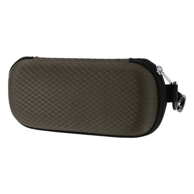 Unique Bargains Grid Style Eyeglasses Case 6.29"x2.76"x1.77"