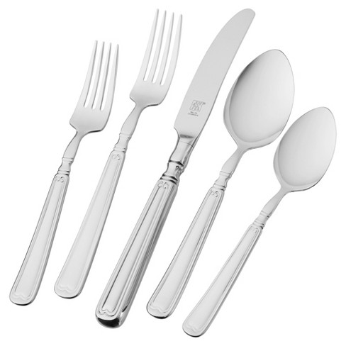 Stainless Steel Dinner Knife Set Retro Cutlery/flatware 