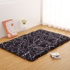 Floral Print Style Japanese Floor Mattress Indoor Living Room Bedroom Furniture, Tatami Mat Portable Floor Bed Roll Up Mattress for Camping Travel - 2 of 4