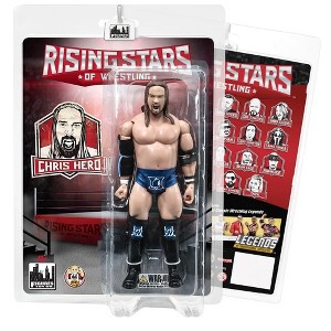 Rising Stars of Wrestling Action Figure Series: Chris Hero [Blue Outfit] - 1 of 2