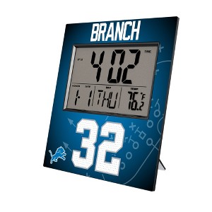 NFL Detroit Lions Players Game Tactic Wall Clock - 1 of 3