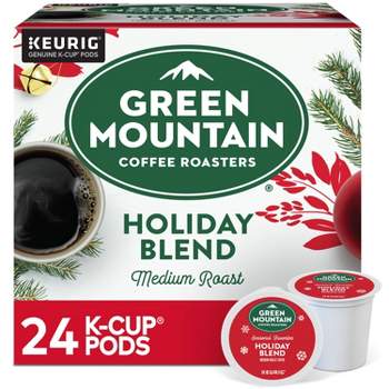 Green Mountain Coffee Holiday Blend Keurig K-Cup Coffee Pods - Medium Roast - 24ct