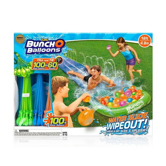 Buy Bunch O Balloons Small Water Slide With 3 Bunches Of Crazy