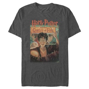 Men's Harry Potter Goblet Of Fire Cover T-Shirt - 1 of 4