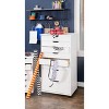 Cary 8 Drawer Rolling Storage Cart - Linon - image 2 of 4