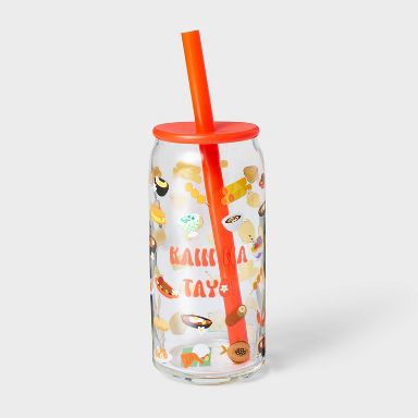 20 fl oz Boba Glass Kain Na Tayo