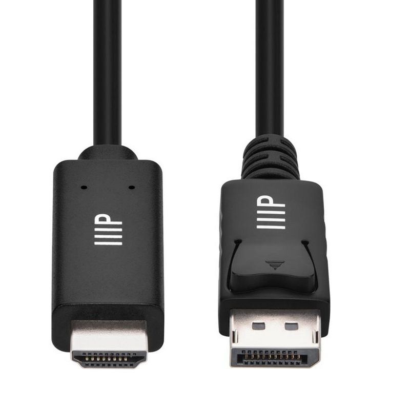Monoprice DisplayPort 1.4 Cable to 8K HDMI - 10 Feet | 30AWG, 8K@60Hz, Up To 32.4Gbps, For Video Game Console, Gaming Monitor, Apple TV, or PC, 5 of 7