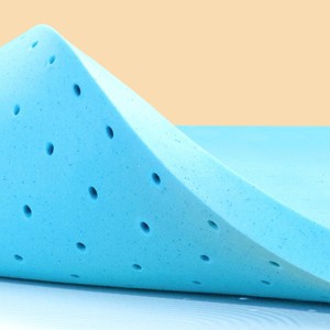Subrtex 3 Inch Cooling And Breathable Gel-Infused Memory Foam Mattress Topper - 1 of 4