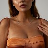 Cross Necklace: 14K Gold & Silver Plated, Minimalist Dainty Religious Pendant, Daily Wear Jewelry Gift for Women - 3 of 4