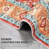 Washable Area Rugs for Living Room - Soft Non Slip Vintage Rug, Traditional Carpet for Bedroom, Dining Room, Office - 3 of 4