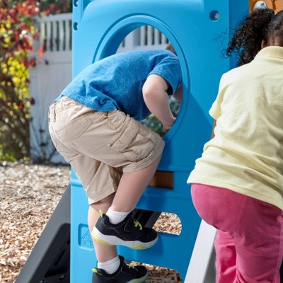 Step2 Blue and Gray Plastic Outdoor Climber Playset