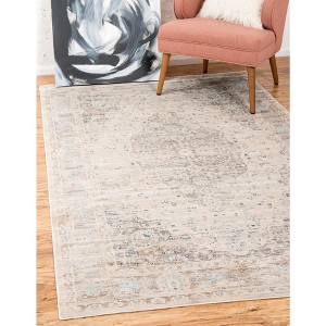 Unique Loom    Paris Shadow Area Rug - 1 of 4