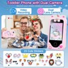 Kids Smart Phone for Girls, Christmas Birthday Gifts for Age 3-10,Kids Toys Cell Phone, Toddler Learning Toy Phone with Dual Camera Game Music Player - 4 of 4