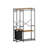 Portable Freestanding Wardrobe Clothes Rack with Premium Oxford Cloth Storage Bag - 2 of 4