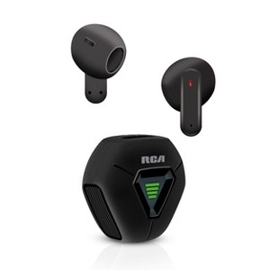 RCA Wave-78 True Wireless Earbuds, 20H Playtime, Hi-Res Audio, Big Bass - 1 of 4