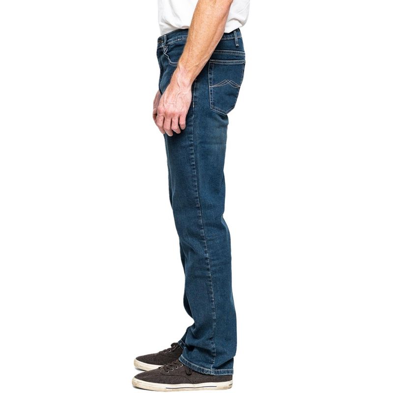 Full Blue Men's 5-Pocket Stretch Regular Fit Jean, 3 of 7