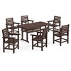 Arceso Patio Table and Chairs Set 7 Pieces, HDPS Weather Resistant Outdoor Dining Set, Square Outdoor Dining Table with 6 Patio Chairs - 4 of 4