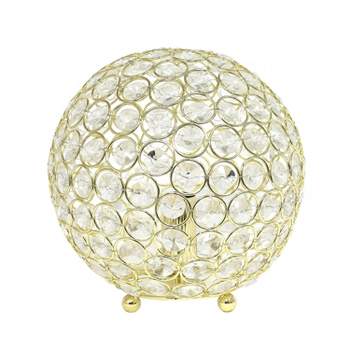 Crystal Ball Sequin Table Lamp - Elegant Design