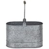 Cheung's Elwyn Oval Galvanized Bucket & Handle - 3 of 4
