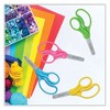 Westcott For Kids Scissors, Blunt Tip, 5" Long, 1.75" Cut Length, Assorted Straight Handles, 12/Pack - 4 of 4