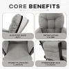 Home Imports Emporium Nursery Glider and Ottoman Set for Breastfeeding - 4 of 4