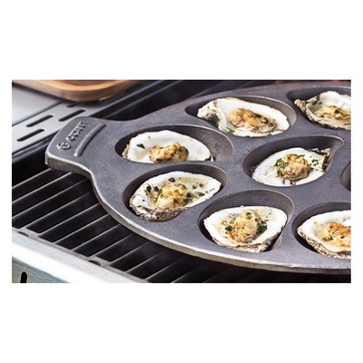 Outset Cast Iron Oyster Grill Pan - Thumbnail 5