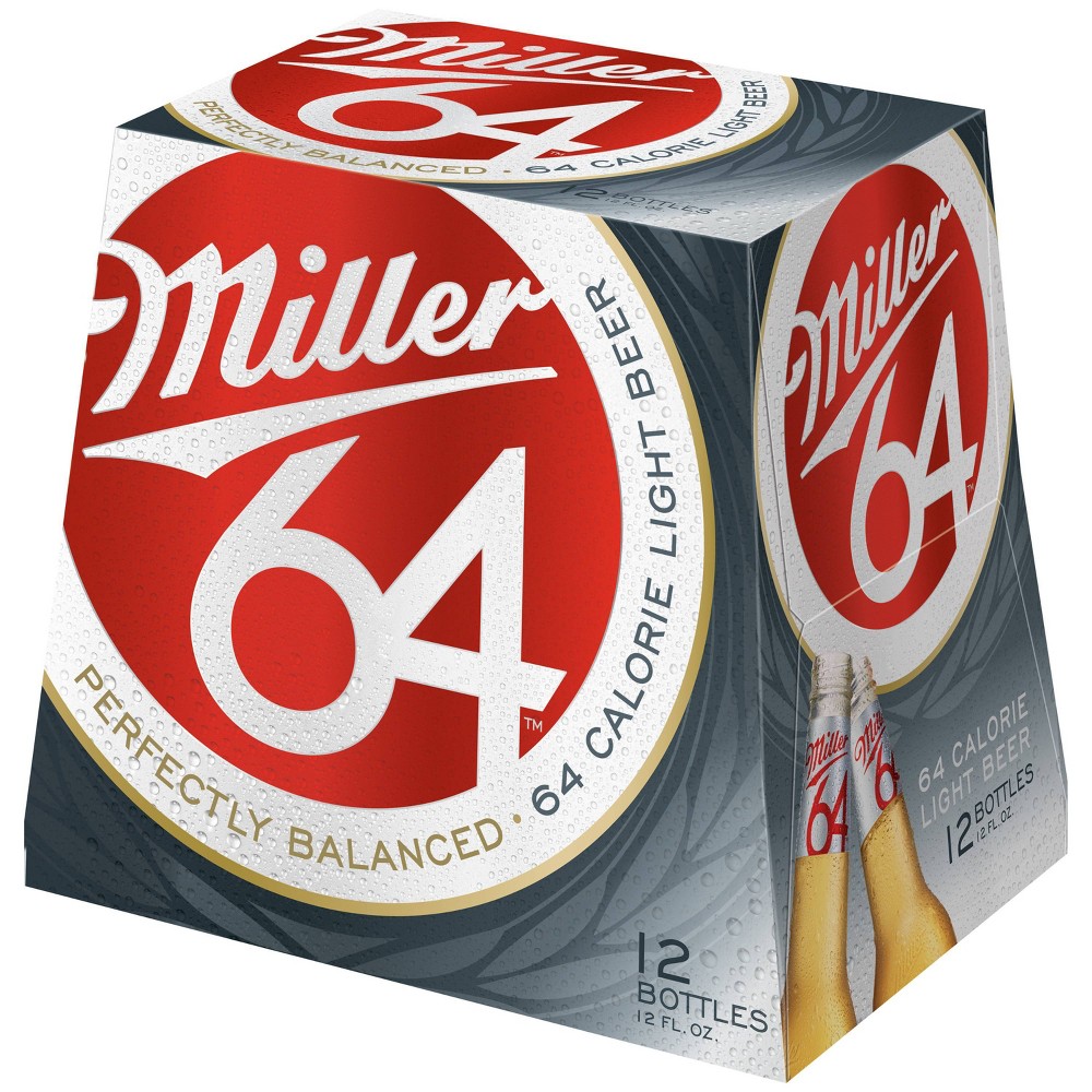 UPC 034100155094 - Miller 64 Light Beer - 12pk/12 fl oz Bottles ...