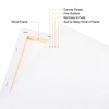 Unique Bargains Painting Blank Art Board 5 Pcs White - 4 of 4