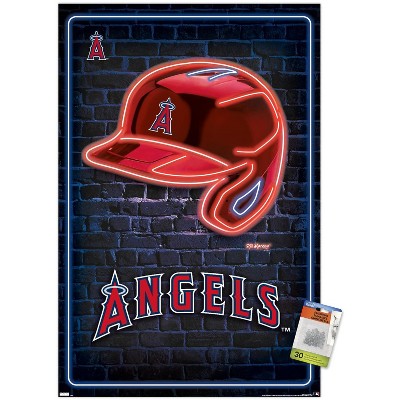 Trends International Mlb Los Angeles Angels - Shohei Ohtani 18 Unframed  Wall Poster Print Black Clip Bundle 22.375 X 34 : Target