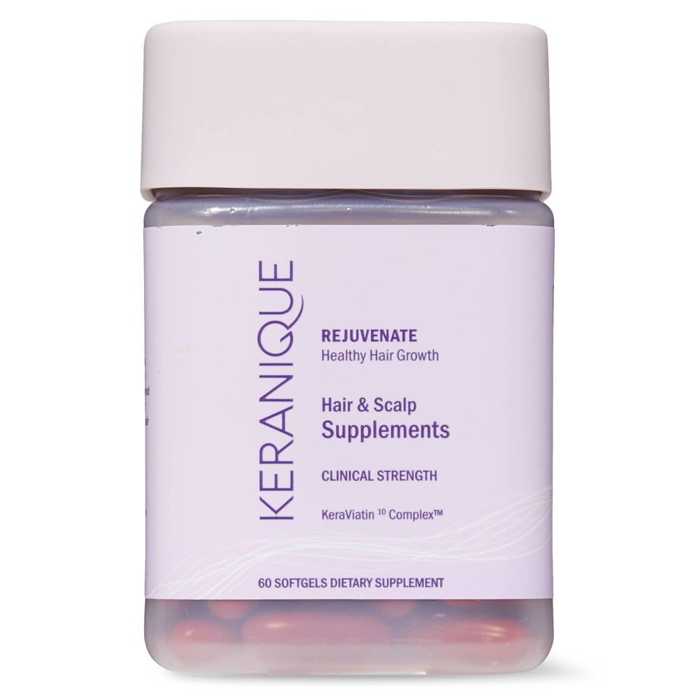 Photos - Hair Product Keranique Hair & Scalp Health Supplements - 60ct