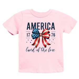 The Juniper Shop Coquette America Land Of The Free Youth Short Sleeve Tee - 1 of 4