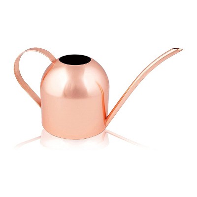 Homarden 30oz Copper Metal Watering Can With Long Spout - Perfect For ...