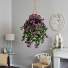 HomeStock  5.3 ft. Artificial Bougainvillea Tree in Basket for Indoor/Outdoor - 4 of 4