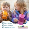 Flipping Holder Travel with Sip Top - squeeze proof food pouch holder, flips to juice box holder, plus handles and spill-proof sip top - 2 of 4