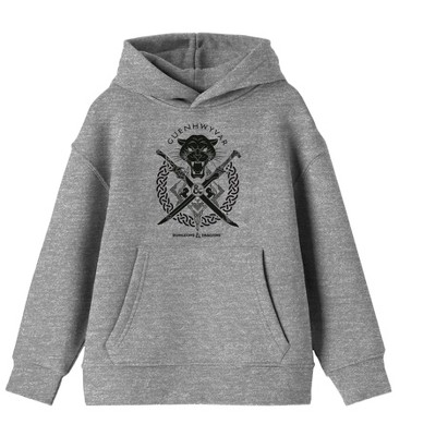 Dungeons & Dragons And Dice Black Graphic Hoodie : Target