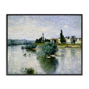 Stupell Industries The Seine at Lavacourt Framed Giclee Art - 1 of 4