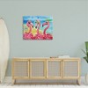 Stupell Industries Flamingo Girlfriends Tropical Coast Canvas Wall Art - 2 of 4